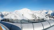 Archived webcam image showing panoramic view mountain restaurant 