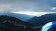 Archived webcam image showing panoramic view mountain restaurant 