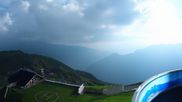Archived webcam image showing panoramic view mountain restaurant 