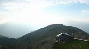 Archived webcam image showing panoramic view mountain restaurant 