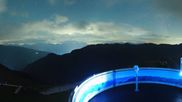 Archived webcam image showing panoramic view mountain restaurant 