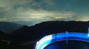 Archived webcam image showing panoramic view mountain restaurant 