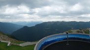Archived webcam image showing panoramic view mountain restaurant 