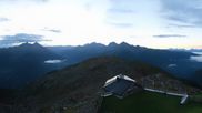Archived webcam image showing panoramic view mountain restaurant 
