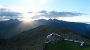 Archived webcam image showing panoramic view mountain restaurant 
