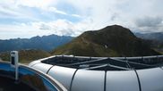Archived webcam image showing panoramic view mountain restaurant 