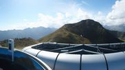 Archived webcam image showing panoramic view mountain restaurant 