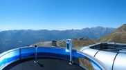 Archived webcam image showing panoramic view mountain restaurant 