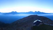 Archived webcam image showing panoramic view mountain restaurant 