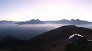 Archived webcam image showing panoramic view mountain restaurant 