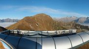 Archived webcam image showing panoramic view mountain restaurant 