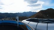 Archived webcam image showing panoramic view mountain restaurant 