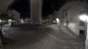 Archived webcam image showing Castelrotto/Kastelruth village square on 15 Oct 2026 at 06:39