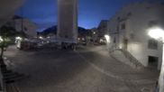 Archived webcam image showing Castelrotto/Kastelruth village square on 15 Oct 2026 at 07:39