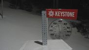 Archived webcam image showing Snow stake Keystone on 10 Apr 2026 at 08:05