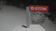 Archived webcam image showing Snow stake Keystone on 10 Apr 2026 at 10:05