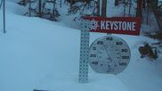 Archived webcam image showing Snow stake Keystone on 10 Apr 2026 at 14:05