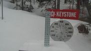 Archiviertes Webcam Bild: Schneehöhe Keystone am 12.04.2026 um 16:41 Uhr