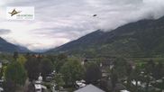 Archived webcam image showing Prato Allo Stelvio: Camping Area on 18 Sep 2026 at 12:24