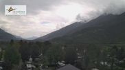 Archived webcam image showing Prato Allo Stelvio: Camping Area on 18 Sep 2026 at 14:24