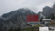 Archived webcam image showing mountain station gondola on 6 Jun 2026 at 10:28