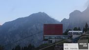 Archived webcam image showing mountain station gondola on 19 Jun 2026 at 06:50