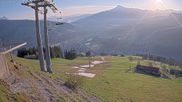 Archived webcam image showing Gaisberg top station on 17 Apr 2026 at 07:23