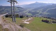 Archived webcam image showing Gaisberg top station on 17 Apr 2026 at 08:23