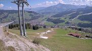 Archived webcam image showing Gaisberg top station on 17 Apr 2026 at 10:23