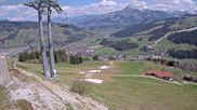 Archived webcam image showing Gaisberg top station on 17 Apr 2026 at 12:23