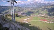 Archived webcam image showing Gaisberg top station on 17 Apr 2026 at 16:23