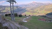 Archived webcam image showing Gaisberg top station on 17 Apr 2026 at 18:23