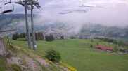 Archived webcam image showing Gaisberg top station on 14 May 2026 at 06:59