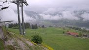 Archived webcam image showing Gaisberg top station on 14 May 2026 at 08:59