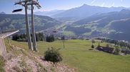 Archived webcam image showing Gaisberg top station on 15 Aug 2026 at 08:50