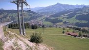 Archived webcam image showing Gaisberg top station on 15 Aug 2026 at 10:50