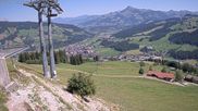 Archived webcam image showing Gaisberg top station on 15 Aug 2026 at 12:50