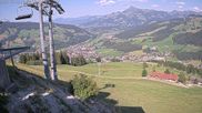 Archived webcam image showing Gaisberg top station on 15 Aug 2026 at 16:50