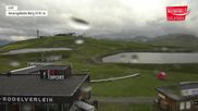 Archived webcam image showing Mountain station Smaragdbahn lift on 6 Jul 2026 at 07:43