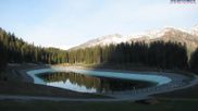 Archiviertes Webcam Bild: Madonna di Campiglio: Lago Montagnoli am 18.05.2026 um 07:25 Uhr