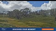 Archived webcam image showing Perisher: Happy Valley T-bar on 18 Mar 2026 at 04:32