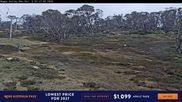 Archived webcam image showing Perisher: Happy Valley T-bar on 5 Oct 2026 at 00:20