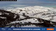 Archived webcam image showing Perisher: Top station Freedom Chairlift on 18 Aug 2026 at 00:20