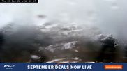 Archived webcam image showing Perisher: Top station Freedom Chairlift on 2 Sep 2026 at 22:47