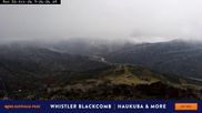 Archived webcam image showing Perisher: Top station Freedom Chairlift on 5 Oct 2026 at 00:20