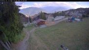 Archived webcam image showing Anzère: Webcam Funpark on 24 Aug 2026 at 18:57
