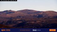 Archived webcam image showing Perisher: View Mt Kosciuszko on 23 Apr 2026 at 07:30