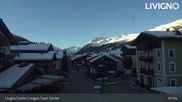 Archived webcam image showing Livigno town center on 26 Feb 2026 at 08:14