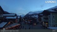 Archived webcam image showing Livigno town center on 6 Apr 2026 at 05:03