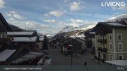 Archived webcam image showing Livigno town center on 6 Apr 2026 at 08:03